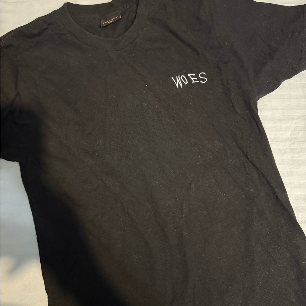 Black OVO T-Shirt with Embroidery